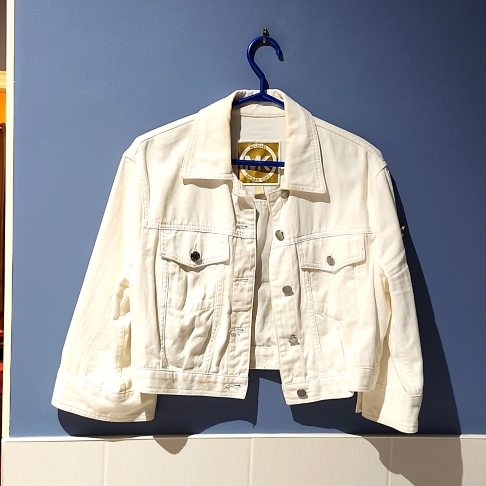 Michael Kors Jacket, Medium, White